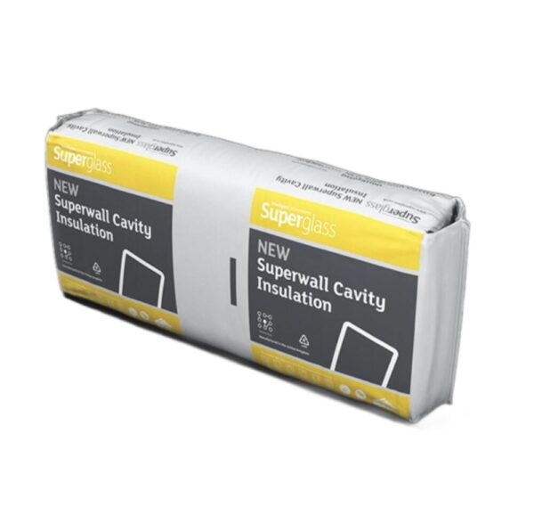 125mm Superglass Superwall 36 Cavity Wall Slab 3.28m2 Pack