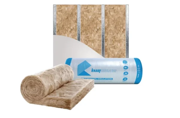Knauf 25mm Acoustic Insulation Roll – Glass Mineral Wool 26.64m2