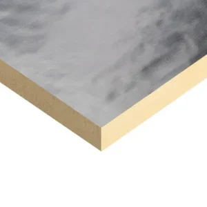 140mm Kingspan Thermaroof TR26 PIR Insulation Board 2400mm x 1200mm (8′ x 4′) Pack of 2 (5.76m2)