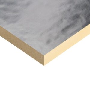 120mm Kingspan Thermaroof TR26 PIR Insulation Board 2400mm x 1200mm (8′ x 4′) Pack of 2 (5.76m2)