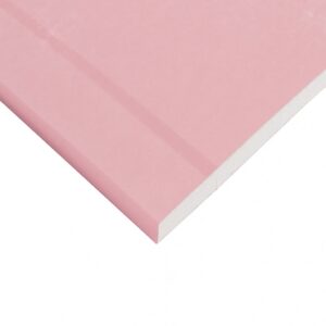 12.5mm Knauf Fire Panel Plasterboard Tapered Edge 2400mm x 1200mm (8′ x 4′)