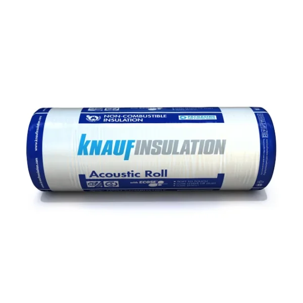 Knauf 100mm Acoustic Insulation Roll – Glass Mineral Wool 12.36m2 - Image 4
