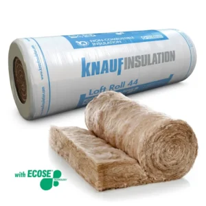 100mm Knauf Insulation Loft Roll 44 Combi-Cut 13.89m2 Roll