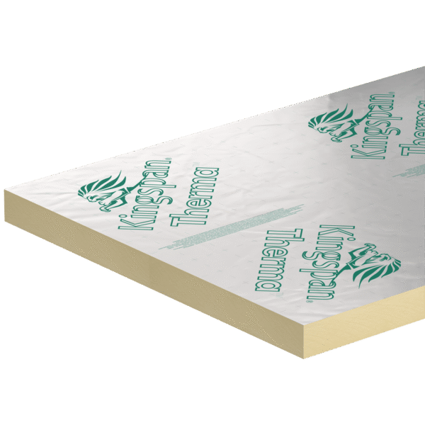 Kingspan 40mm Thermawall TW50 PIR Insulation Board (1200mm x 450mm) (Pack of 12)
