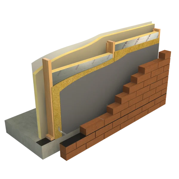 100mm Ecotherm Eco-Versal Rigid PIR Insulation Board 2400mm x 1200mm (8′ x 4′)