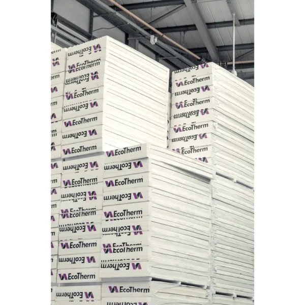 150mm Ecotherm Eco-Versal PIR Insulation Board 2400mm x 1200mm (8′ x 4′) - Image 2