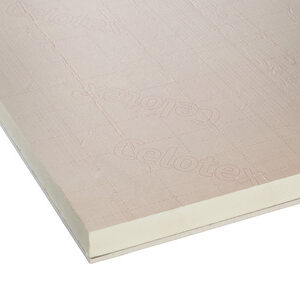 Celotex 25 mm PIR Insulated Plasterboard + 12.5mm P/B (1200mm x 2400mm)