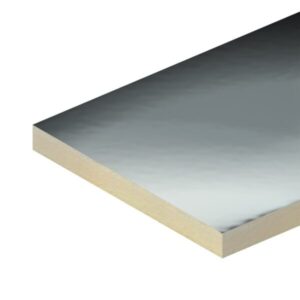 60mm Ecotherm Inno-Fix PIR Insulation Board 2400mm x 1200mm (8′ x 4′) Pack of 5