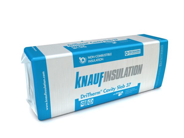 Knauf 150mm DriTherm 37 Cavity Wall Insulation Slab 4.37m2 Pack (455mm x 1200mm)