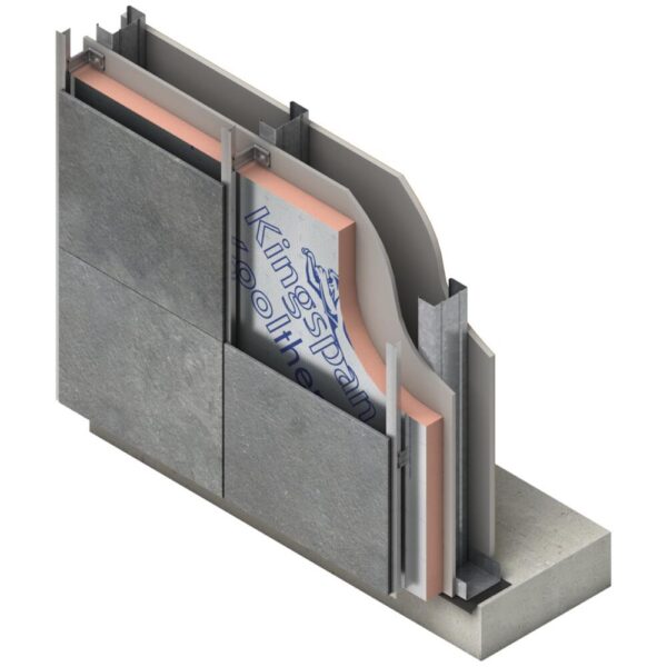 30mm Kingspan Kooltherm K15 Rainscreen Cladding Insulation 2400mm x 1200mm Pack of 10 - Image 2