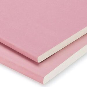 Gypfor 15mm Fire Plasterboard - 2400mm x 1200 mm (8′ x 4′) Tapered Edge (TE)