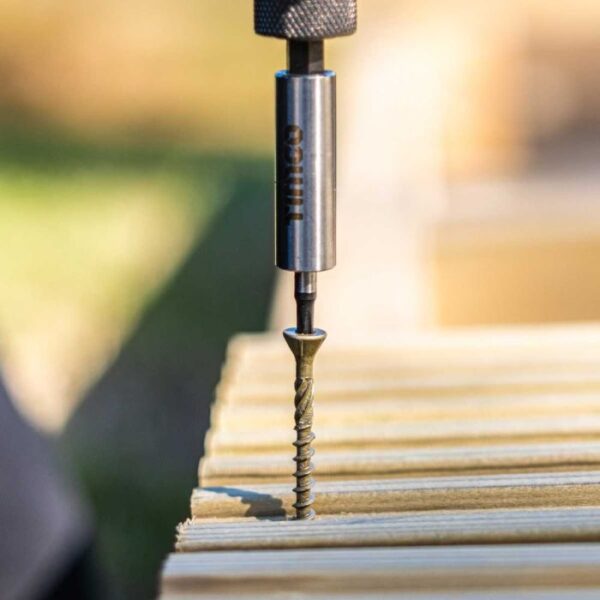 4.5 x 75 Timco C2 Deck-Fix TX Countersunk with Ribs Twin Cut Green (TIMbag of 120) - Image 2