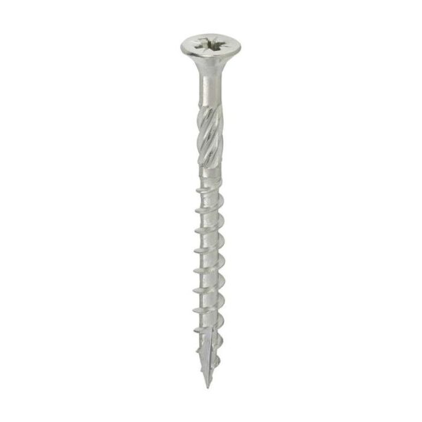 4.5 x 50mm Timco Decking Screws PZ Double Countersunk Stainless Steel (Tub of 250) - Image 3