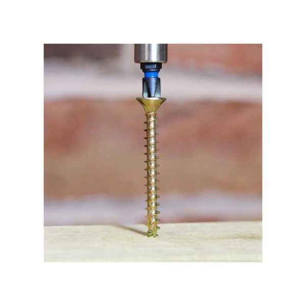 5.0 x 40mm Timco C2 Strong Fix PZ Double Countersunk Sharp Point Premium Wood Screw Tub Zinc-Yellow (Tub of 800) - Image 5