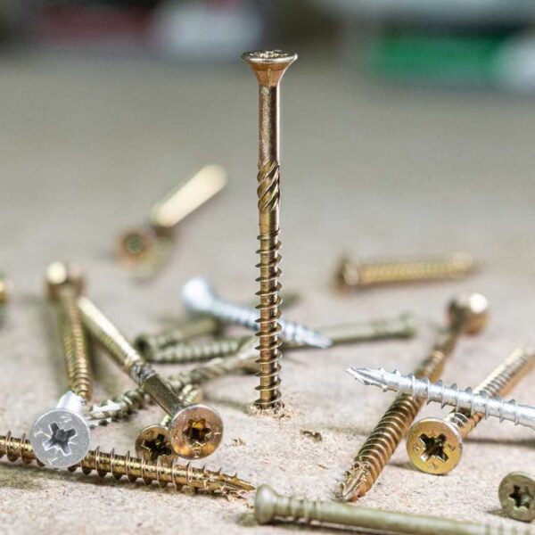 5.0 x 75mm Timco C2 Strong Fix PZ Double Countersunk Sharp Point Premium Wood Screw Zinc-Yellow (Box of 200) - Image 4