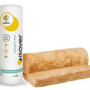 Isover Acoustic 50mm Partition Insulation - Glass Mineral Wool 15.60m2 (Roll)