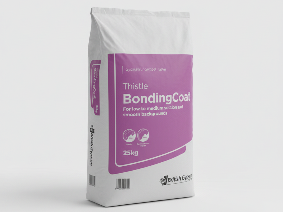 British Gypsum Thistle Bonding Coat Plaster | 25kg | UK